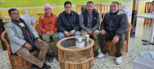 आदरणीय दिनेश पन्त दाजु संग हटियामा 